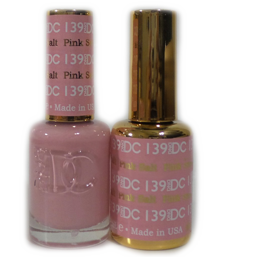DC Nail Lacquer And Gel Polish, DC 139, Pink Salt, 0.6oz MY0926