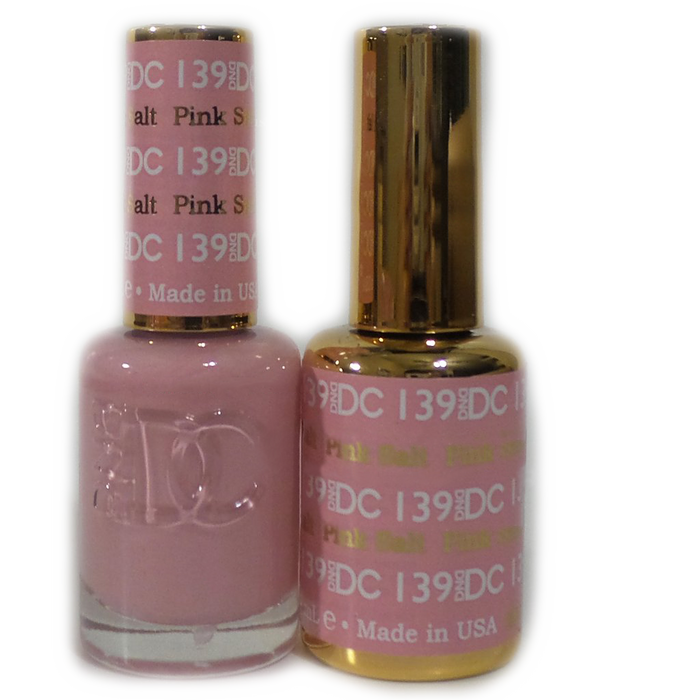 DC Nail Lacquer And Gel Polish, DC 139, Pink Salt, 0.6oz MY0926