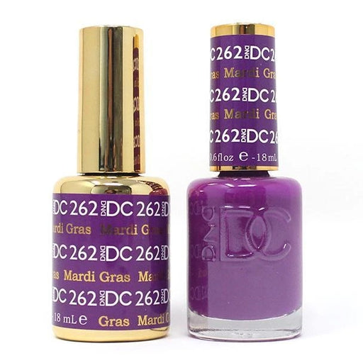DC Nail Lacquer And Gel Polish, DC 262, Mardi Gras, 0.6oz MY0926