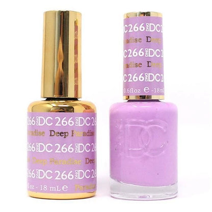 DC Nail Lacquer And Gel Polish, DC 266, Deep Paradise, 0.6oz MY0926