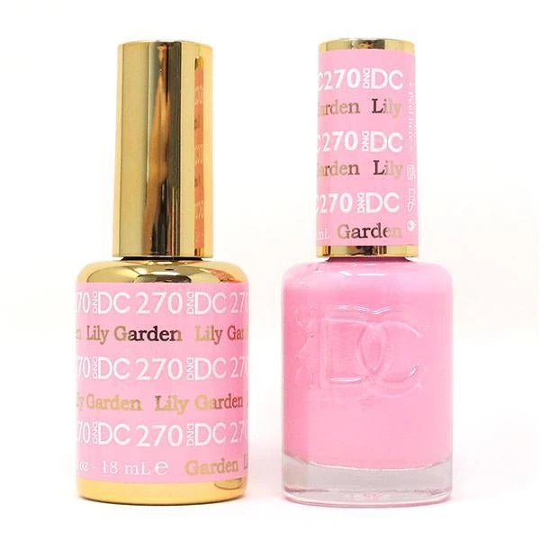 DC Nail Lacquer And Gel Polish, DC 270, Lily Garden, 0.6oz MY0926