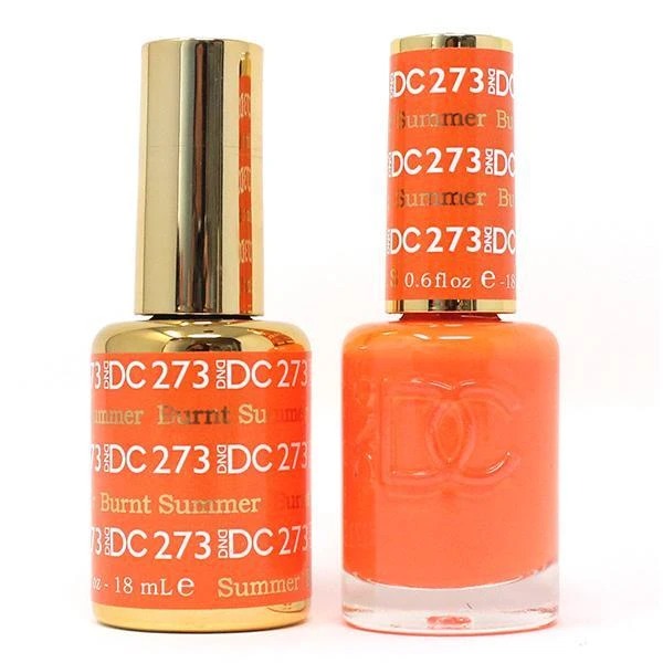 DC Nail Lacquer And Gel Polish, DC 273, Burnt Summer, 0.6oz MY0926