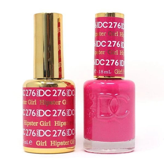 DC Nail Lacquer And Gel Polish, DC 276, Hipster Girl, 0.6oz MY0926