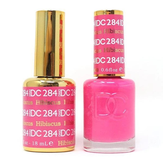 DC Nail Lacquer And Gel Polish, DC 284, Hibiscus, 0.6oz MY0926