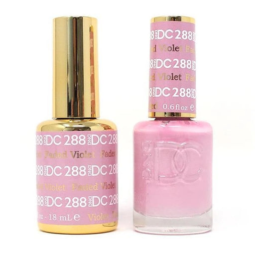 DC Nail Lacquer And Gel Polish, DC 288, Faded Violet, 0.6oz MY0926