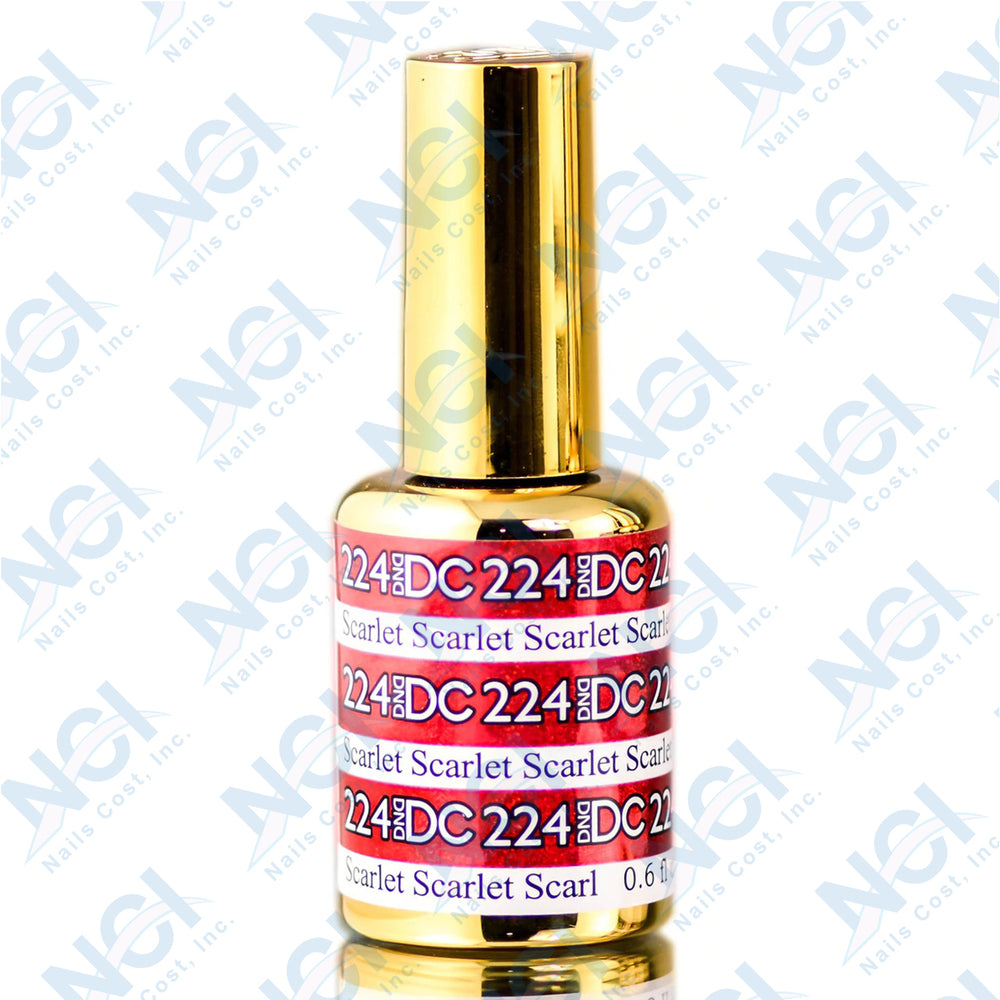 DC Gel Mermaid Collection, 224, Scarlet, 0.6oz