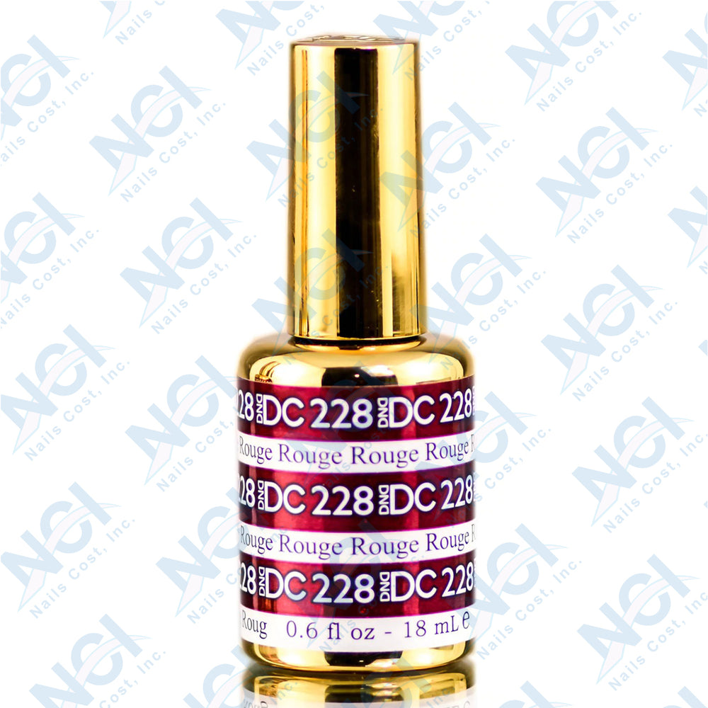 DC Gel Mermaid Collection, 228, Rouge, 0.6oz