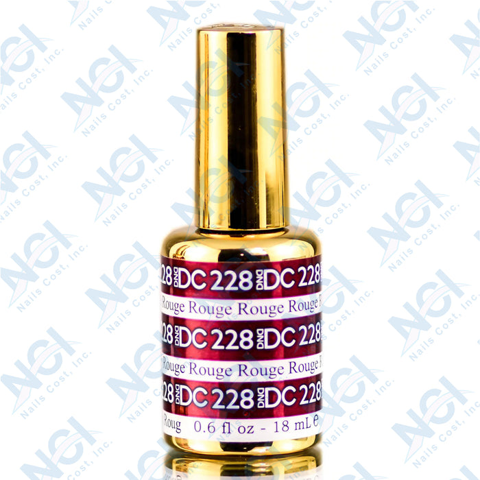 DC Gel Mermaid Collection, 228, Rouge, 0.6oz