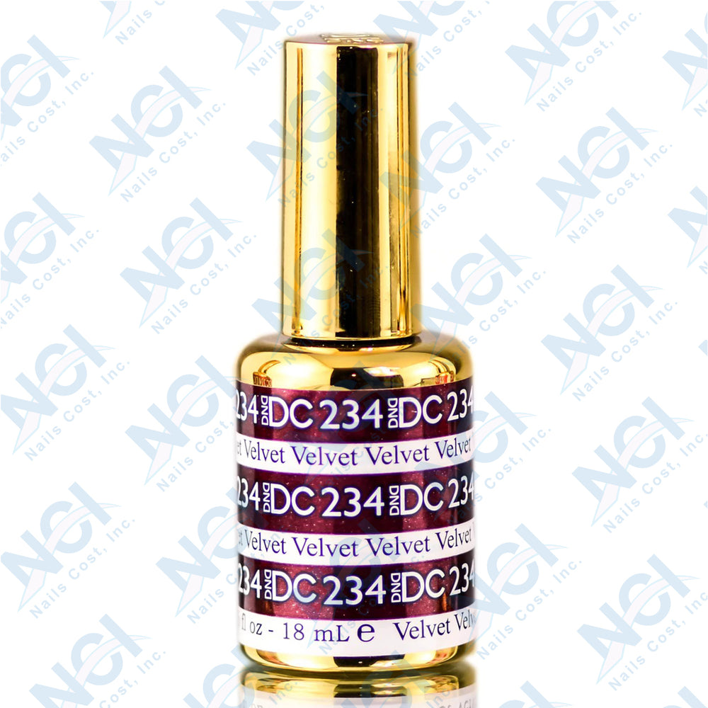 DC Gel Mermaid Collection, 234, Velvet, 0.6oz