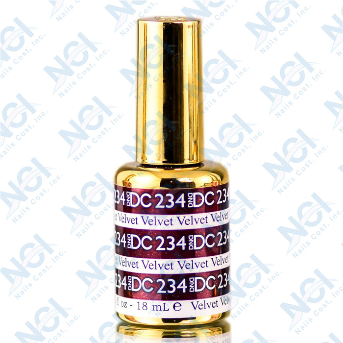 DC Gel Mermaid Collection, 234, Velvet, 0.6oz