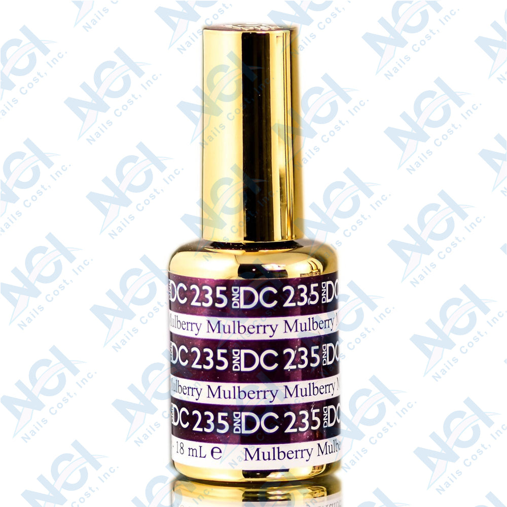 DC Gel Mermaid Collection, 235, Mulberry, 0.6oz
