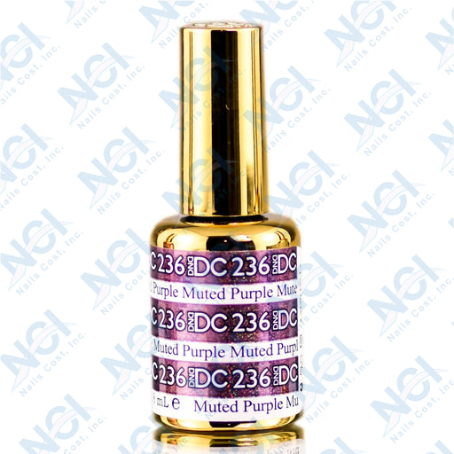 DC Gel Mermaid Collection, 236, Muted Purple, 0.6oz MY0926