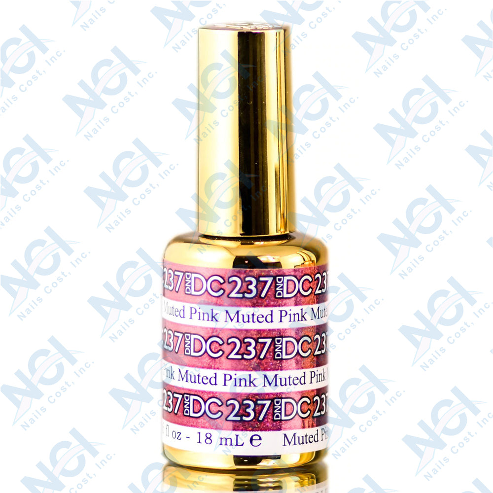 DC Gel Mermaid Collection, 237, Muted Pink, 0.6oz