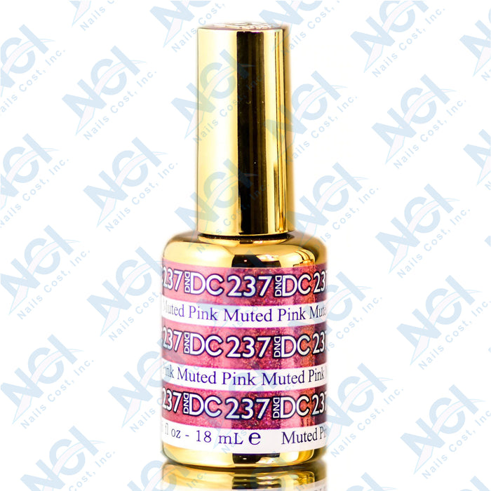 DC Gel Mermaid Collection, 237, Muted Pink, 0.6oz