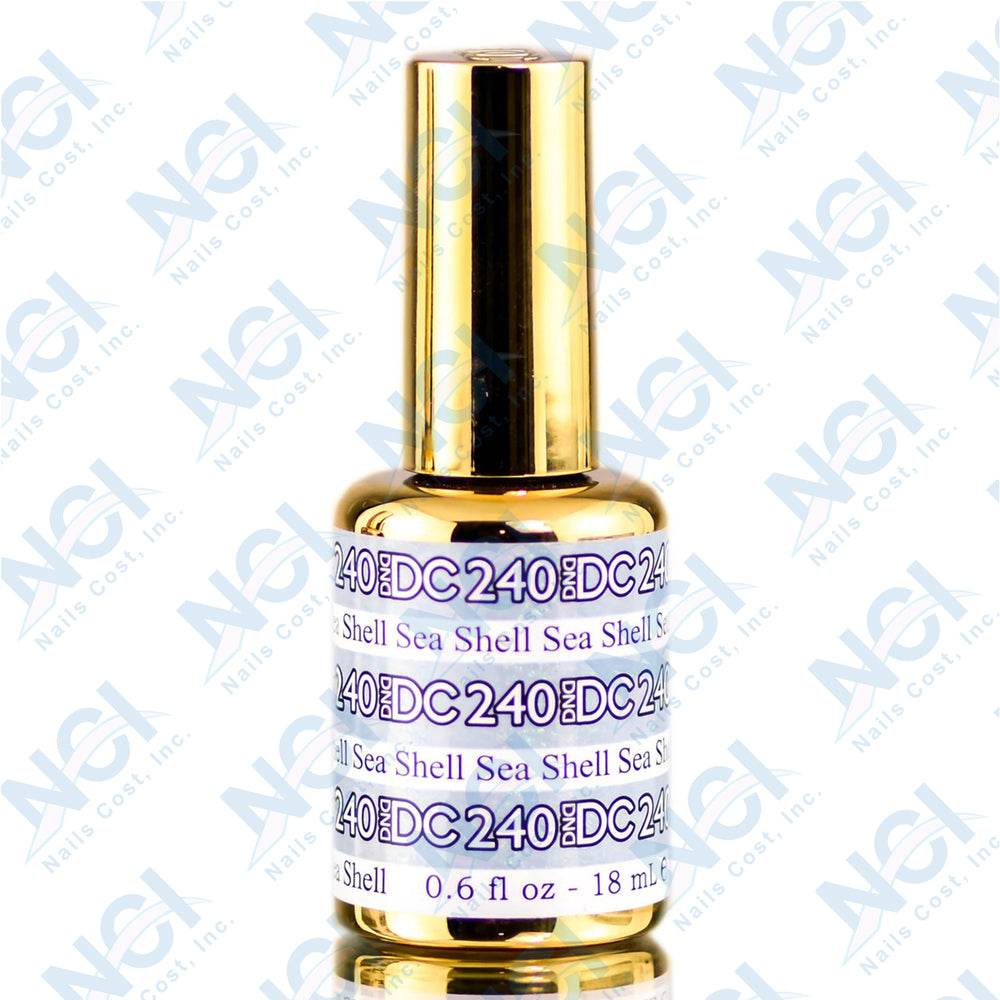 DC Gel Mermaid Collection, 240, Sea Shell, 0.6oz