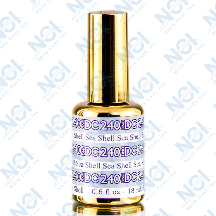 DC Gel Mermaid Collection, 240, Sea Shell, 0.6oz