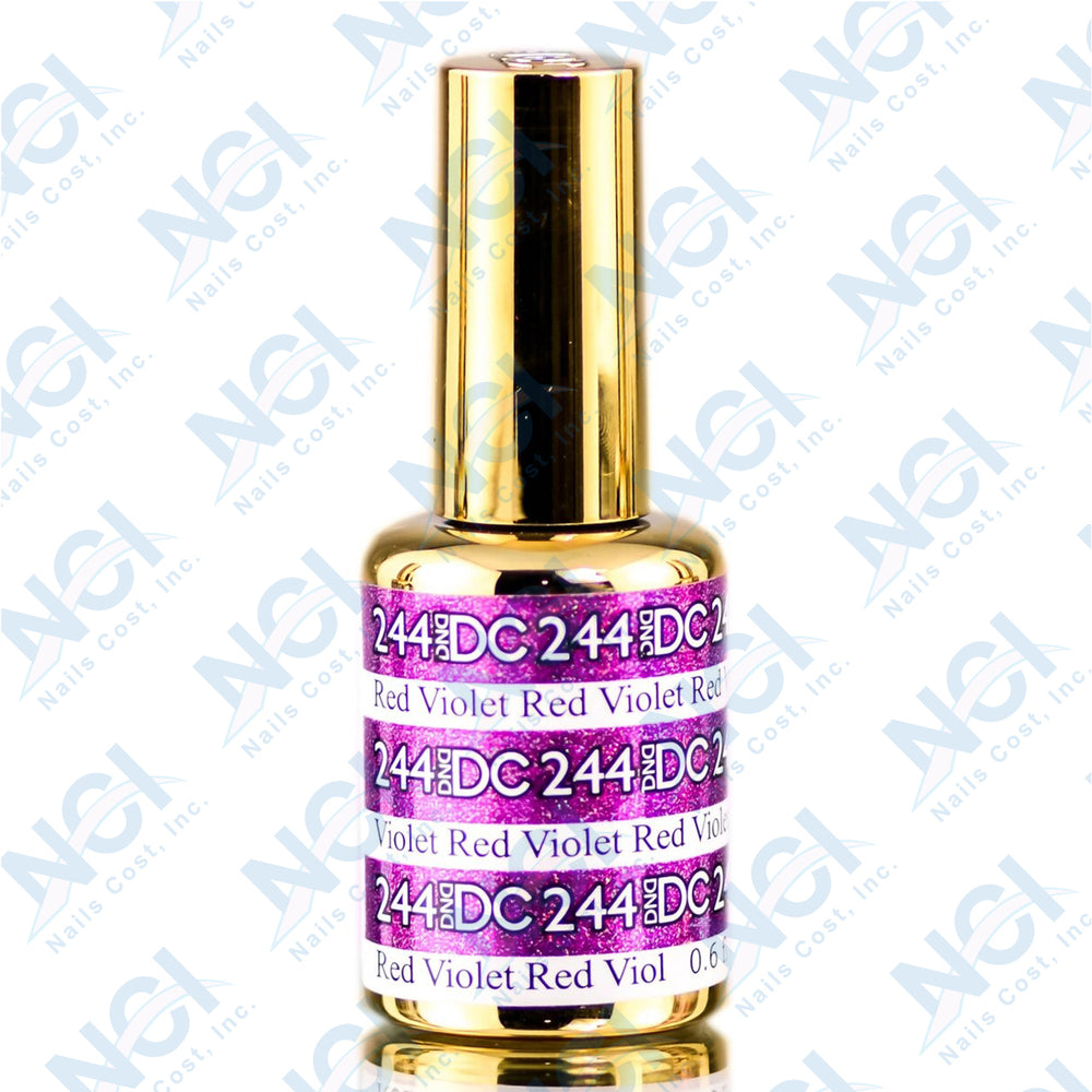DC Gel Mermaid Collection, 244, Red Violet, 0.6oz