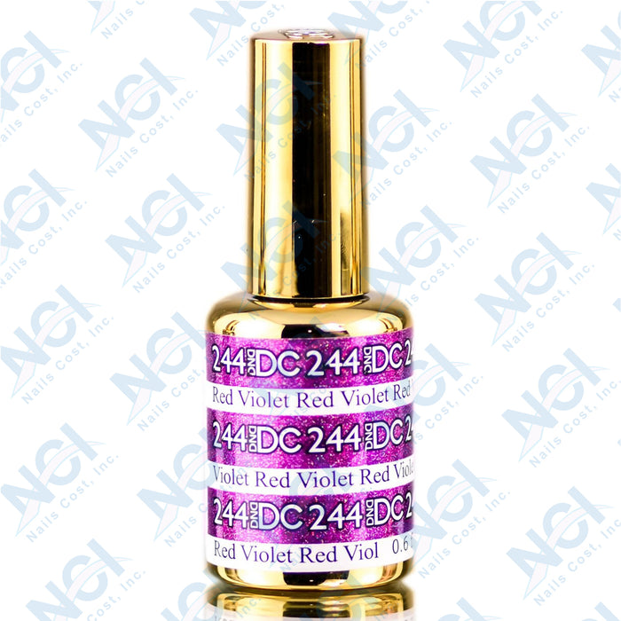 DC Gel Mermaid Collection, 244, Red Violet, 0.6oz