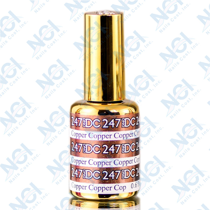 DC Gel Mermaid Collection, 247, Copper, 0.6oz