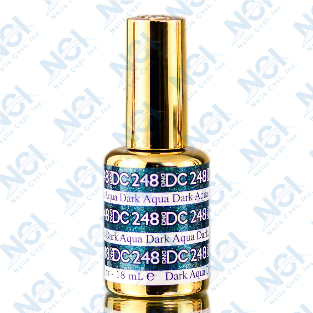 DC Gel Mermaid Collection, 248, Dark Aqua, 0.6oz