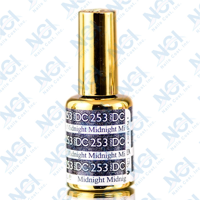 DC Gel Mermaid Collection, 253, Midnight, 0.6oz