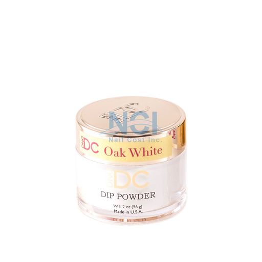 DC Dipping Powder, Pink & White Collection, OAK WHITE, 1.6oz OK1207