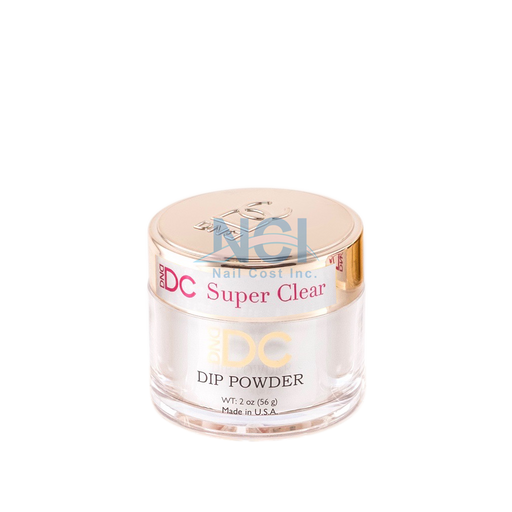 DC Dipping Powder, Pink & White Collection, SUPER CLEAR, 1.6oz  OK1207