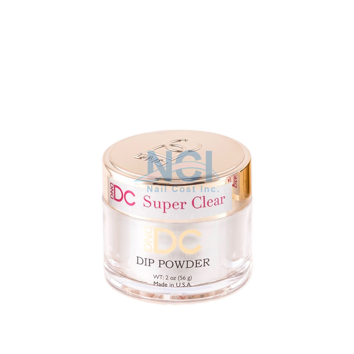 DC Dipping Powder, Pink & White Collection, SUPER CLEAR, 1.6oz  OK1207