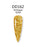 iGel 3in1 Dipping Powder + Gel Polish + Nail Lacquer, DD162, Antique Gold OK1019MD
