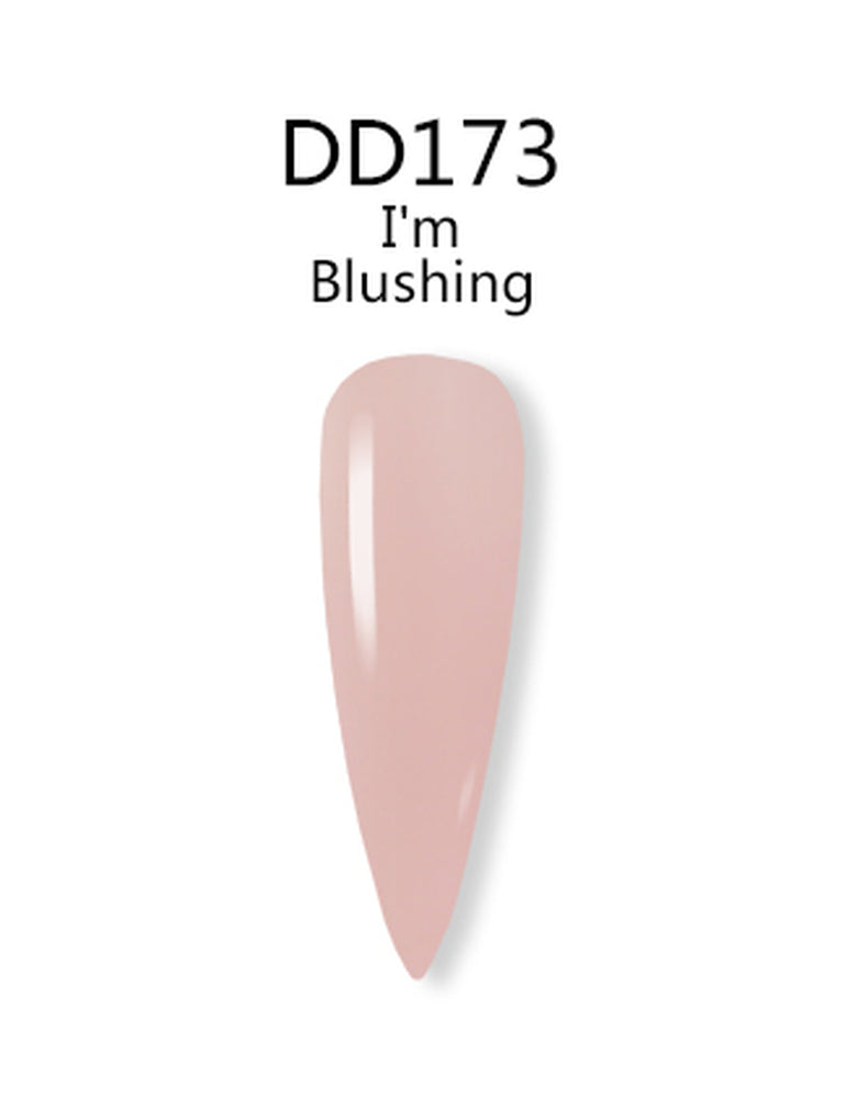 iGel 3in1 Dipping Powder + Gel Polish + Nail Lacquer, DD173, I'm Blushing OK1019MD