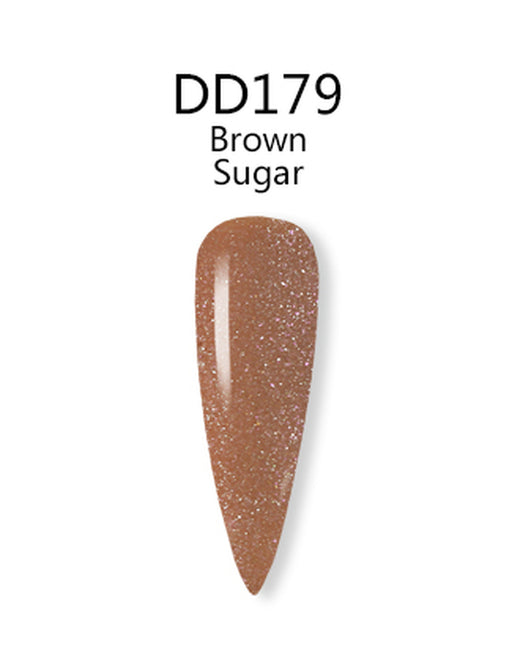 iGel Acrylic/Dipping Powder, Dip & Dap Collection, DD179, Brown Sugar, 2oz OK1019MD