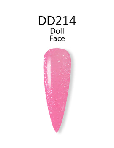 iGel Acrylic/Dipping Powder, Dip & Dap Collection, DD214, Doll Face, 2oz OK1019MD