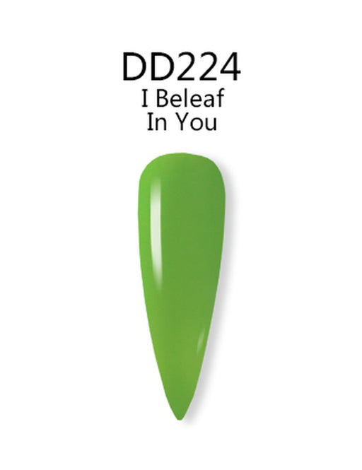 iGel Acrylic/Dipping Powder, Dip & Dap Collection, DD224, I Beleaf In You, 2oz OK1019MD