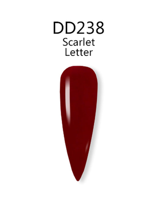 iGel Acrylic/Dipping Powder, Dip & Dap Collection, DD238, Scarlet Letter, 2oz OK1019MD