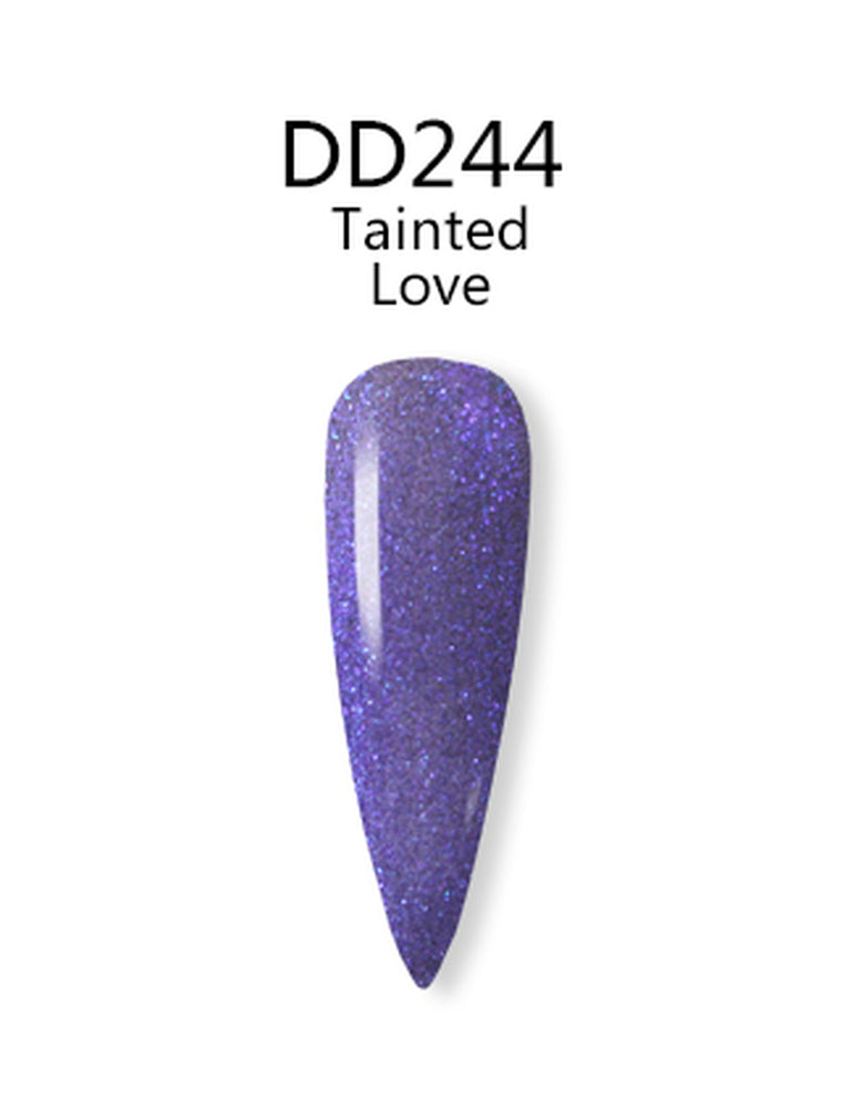 iGel 3in1 Dipping Powder + Gel Polish + Nail Lacquer, DD244, Tainted Love OK1019MD
