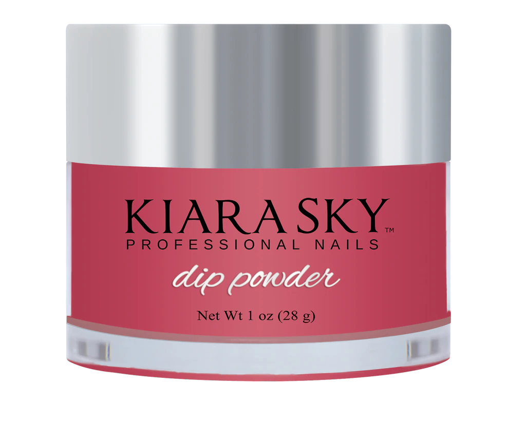 Kiara Sky Dipping Powder, Glow In The Dark Collection, DG102, Cherry Popsicle, 1oz OK1028LK