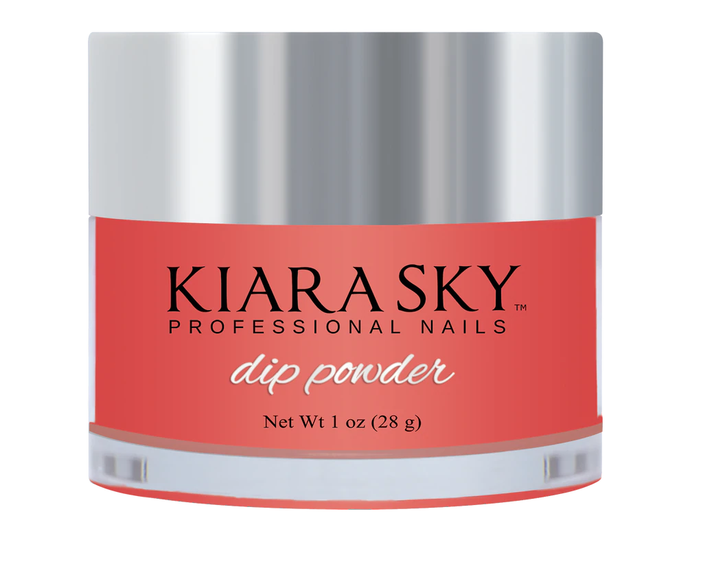 Kiara Sky Dipping Powder, Glow In The Dark Collection, DG103, Melon-Cholic, 1oz OK1028LK