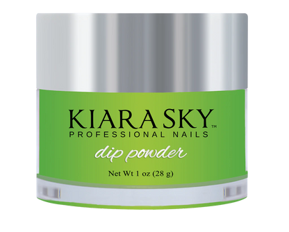 Kiara Sky Dipping Powder, Glow In The Dark Collection, DG114, Get Clover It, 1oz OK1028LK