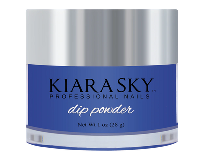 Kiara Sky Dipping Powder, Glow In The Dark Collection, DG118, Blue Me Away, 1oz OK1028LK