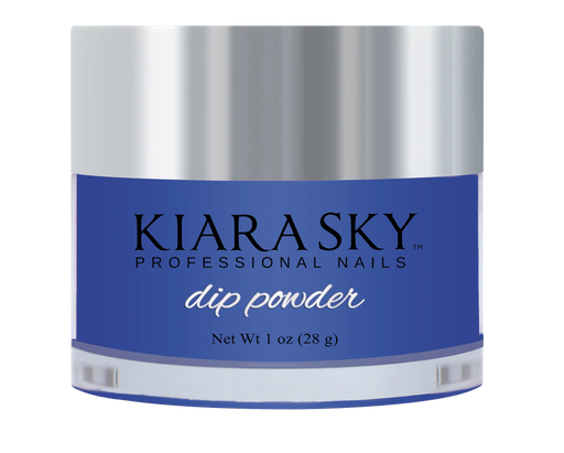 Kiara Sky Dipping Powder, Glow In The Dark Collection, DG118, Blue Me Away, 1oz OK1028LK