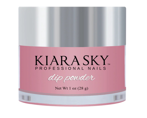 Kiara Sky Dipping Powder, Glow In The Dark Collection, DG124, Retro Pink, 1oz OK1028LK