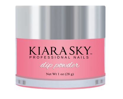 Kiara Sky Dipping Powder, Glow In The Dark Collection, DG127, Code Pink, 1oz OK1028LK