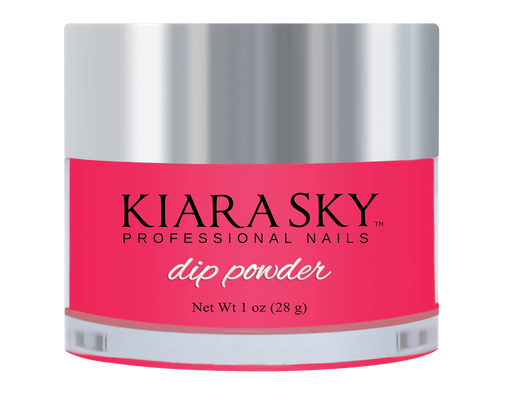 Kiara Sky Dipping Powder, Glow In The Dark Collection, DG129, Pinkaholic, 1oz OK1028LK