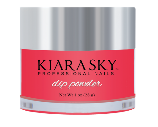 Kiara Sky Dipping Powder, Glow In The Dark Collection, DG132, Sinful Pink, 1oz OK1028LK