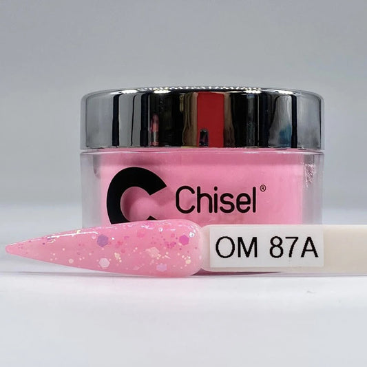 Chisel 2in1 Acrylic/Dipping Powder, Ombre - A Collection, OM87A, 2oz OK0616VD