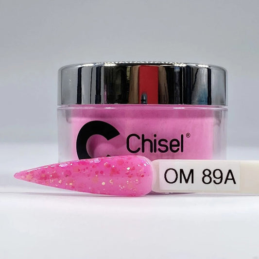 Chisel 2in1 Acrylic/Dipping Powder, Ombre - A Collection, OM89A, 2oz OK0616VD