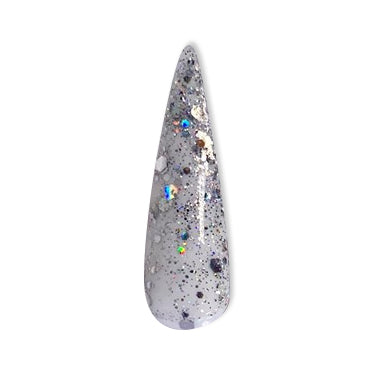 Pyramid Gel Polish + Nail Lacquer, Holo Collection, 01, 0.5oz OK1115LK