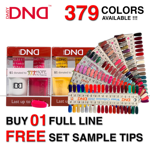 DND Nail Lacquer And Gel Polish, 0.5oz, Full Line Of 379 Colors ( From 401 To 782) OK1212LK