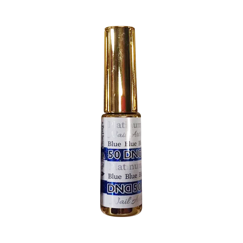 DND Nail Art Gel, PLATINUM Collection, 50, Blue, 0.25oz