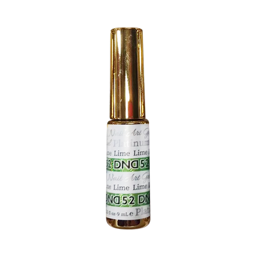 DND Nail Art Gel, PLATINUM Collection, 52, Lime, 0.25oz